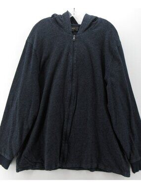 Vince Jacket XXXL Birdseye Sweatshirt Hoodie Full Zip Minimalist Knit